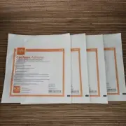 Lot Of 4 Optifoam Sacrum Adhesive Foam Wound Dressing, 6" x 5.5", Each