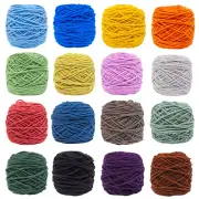 100M/Roll Carpet Rug Making Tufting Yarn 8 Strands Thread Knitting Poke Tapestry