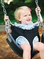 Honeybee Child Swing Ease Playground Park Backyard Toddler Adjustable Portable