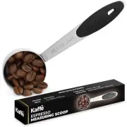 Kaffe Coffee Scoop 1/8 cup 30ml - Stainless Steel Measuring Spoon for Ground