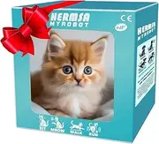 Realistic Puppy Robot - Walking Cat Toy, | Educational Robotic Toy, Interactive Robotic Animals, Soft Plush Children Sleeping Doll for Kids Bedroom Decoration