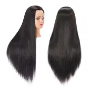 Hairingrid 26"-28" Mannequin Head Hair Styling Training Head Manikin Black-02