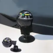 1x Mini Black Guide Ball Car Compass Dashboard Direction 360 degree-Accessories (for: Peugeot)