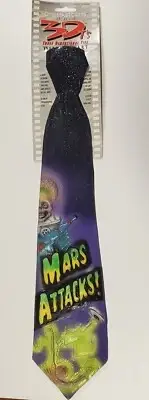 Mars Attacks! Vintage Latex Limited Edition Collectable Memorabilia Necktie