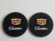 2 Auto Cup Holder Coaster Pucks Fits Cadillac
