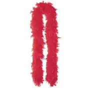 Red Feather Boa 110cm