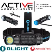 Olight Perun 2 Rechargeable 2500 Lumen Headlamp & Right Angle LED Light
