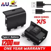 For Xbox Series X / S Wireless Controller Battery Pack Rechargeable USB 1200MAH