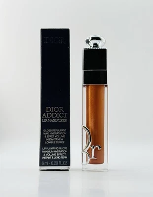 Dior Addict Lip Maximizer, 062 BRONZED GLOW Lip Plumping Gloss (6ml/0.20fl.oz)