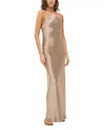 Staud Cadence Halter Maxi Dress