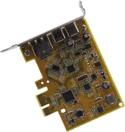 Dell 2-USB 1-DP PCIe I/O Card for OptiPlex 7050 7040 5040 Precision 3430 SFF Des