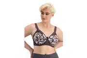 3 x Berlei Bra Womens Shift Underwire Brown Burgundy New Leaf