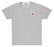[COMME des GARCONS PLAY] 迷你紅色徽章女裝