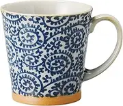 Mug Earth Octopus Arabesque Blue Mug [3.4 x 3.4 inches (86 x 8
