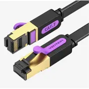 Vention ICABD Cat7 Patch Cable - 50cm - Black Flat [ICABD]