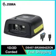 Zebra DS457-SR20004ZZCN 2D Corded Fixed Barcode Scanner Reader w USB/RS232 Cable