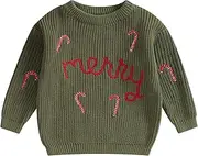 [YINGISFITM] Toddler Baby Girl Boy St Patricks Day Clothes Lucky Knit Sweater Shirt Oversized Warm Pullover Spring Cute Outfits
