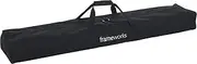 Gator Frameworks Single Compartment Carry Bag-Fits up to (6) Microphone Stands (GFW-6XMICSTANDBAG),Black