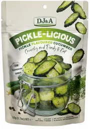 2 x Dj&A Pickle-Licious Pickle Flavoured Cucumber 50g