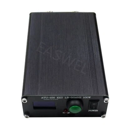 Automatic Antenna Tuner 100W 1.8-50MHz w/ 0.96" OLED ATU100 Assembled +Shell TOP