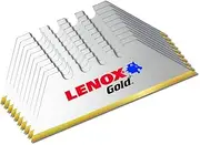 Lenox Gold Titanium Coated Utility Knife Blades - 10 Pack - Last 3X Longer Than Standard Blades