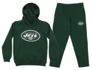 Outerstuff NFL Youth New York Jets Team Fleece Hoodie and Pant Set