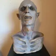 Undead Vampire Nosferatu Life Size Head Prop Haunted Halloween Yard SCARY!