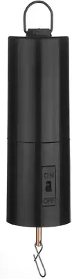Battery Operated Wind Black Rotating Motor Spinner