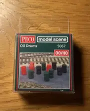Peco Model Scene #5067 OO/HO Gauge - Oil Drums - New In Packet