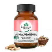 Organic India Ashwagandha Ayurvedic Veg Capsule 180 vegicaps