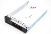 10 pcs X7K8W SAS/SATA 3.5" LFF Hard Drive Tray Caddy for Dell 14th Gen R640 R740
