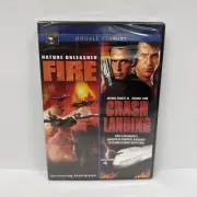 Nature Unleashed: Fire/Crash Landing (DVD, 2009) Double Feature