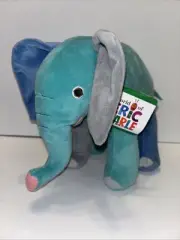 Word of ERIC CARLE Elephant Plush Stuffed Toy New Tag 2022