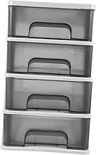Alipis Organize Your Desk Stackable Plastic Drawers Small Storage Bin Space-saving for Room