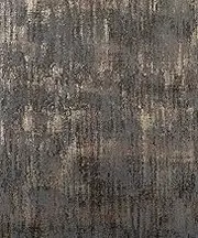AMINAH DECO Classic Charcoal Gold Wallpaper Distressed Metallic Wallcovering Peel and Stick Wall Paper Texture Self Adhesive,20.5 in.W X 236.0 in. L