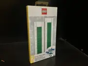 LEGO Buildable Green Ruler 6-12” Rare Exclusive Retired Compatible With LEGO Pen
