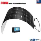 350W 12V Flexible Solar Panel Caravan Boat Battery 30A Solar Charging Regulator