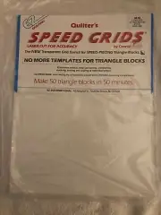 3 EZ Quilting Quilter's Speed Grids Connie Hester 1/2 Inch 1 Inch 2 Inch Blocks