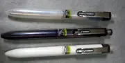 Zebra J SHARBO Multi-fuction Pen - Rigid Plastic Barrel - 2 Translucent -NOS!