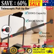 Everfit Pull Up Bar 90CM-125CM Doorway Chin Up Horizontal Bar Home Gym Workout