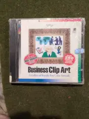 SOFTKEY Business Clip Art Platinum CD-ROM 1994 Microsoft ~ Software Sealed