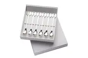 Bugatti Kiss Set of 6 Moka Spoons