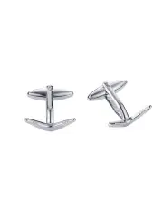 [Cudworth] Boomerang Cufflinks in Silver