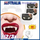 Automatic Retractable Vampire Fangs Halloween Cosplay Party Makeup Teeth Props