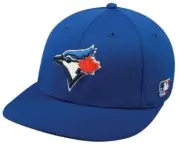 Toronto Blue Jays MLB OC Sports Blue 595 Proflex Stretch Fit Hat Cap Men's M/L
