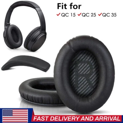 Ear Pads Soft Cushion Headphones For Bose QuietComfort QC35 / QC45 Replacement