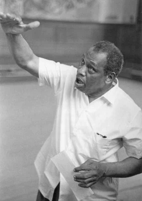 American Singer And Actor Paul Robeson At Cecil Sharp House 1958 OLD PHOTO 2