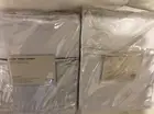 West Elm Two (2) Luster Velvet Curtains 48x108 Platinum Gray NEW Unlined