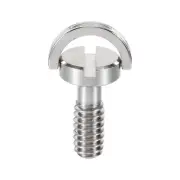 D-Ring 1/4" Mounting Screw Adapter 0.43" for Camera Tripod Stainless Steel