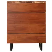 [James Lane] Croft Australian Blackwood Tallboy - 4 Drawer